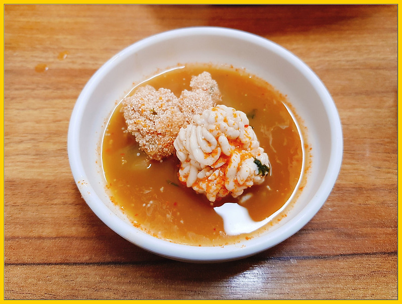 <생선탕 맛있는 집> 속초항 뱃머리 / 양푼이 동태탕 / 부산식당