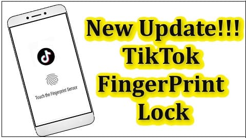틱톡, 누르면 바로 지문 찍힙니다...가장 위험한 무기는 스마트폰 VIDEO: How To Set TikTok Fingerprint Lock