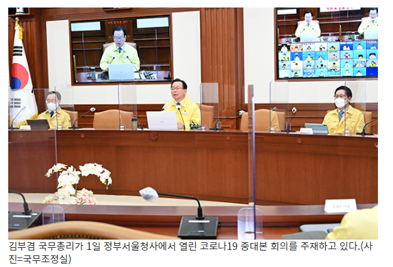 사적모임 10명·영업시간 밤 12시…4일부터 2주간 적용_정책브리핑