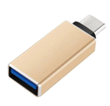 올웨이즈 수퍼 커넥션 C-type to USB OTG 젠더 골드