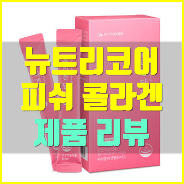 뉴트리코어 콜라겐 담다 가격