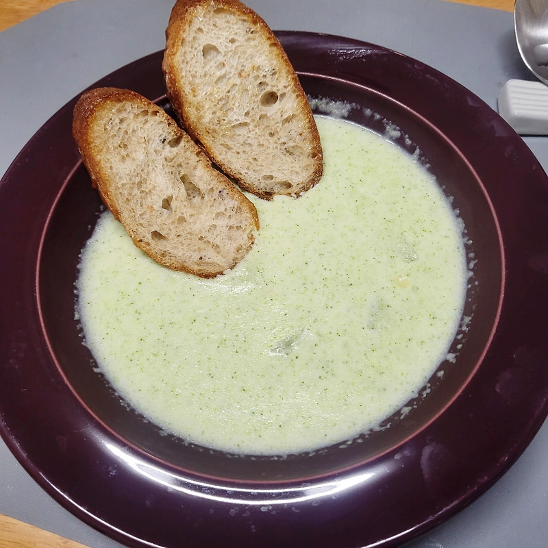 요리 초보의 레시피 10탄 - 브로콜리 수프 재료, 레시피와 효능