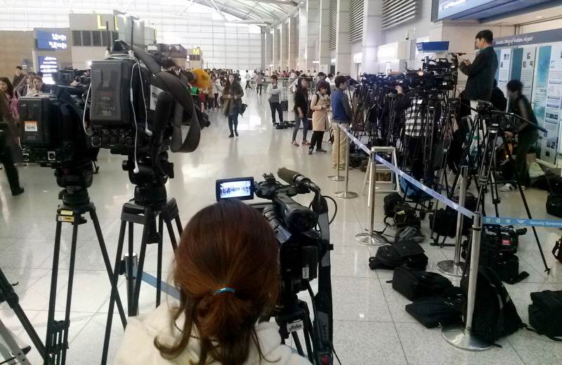 공항, 의외로 취재거리가 많은 곳 ️