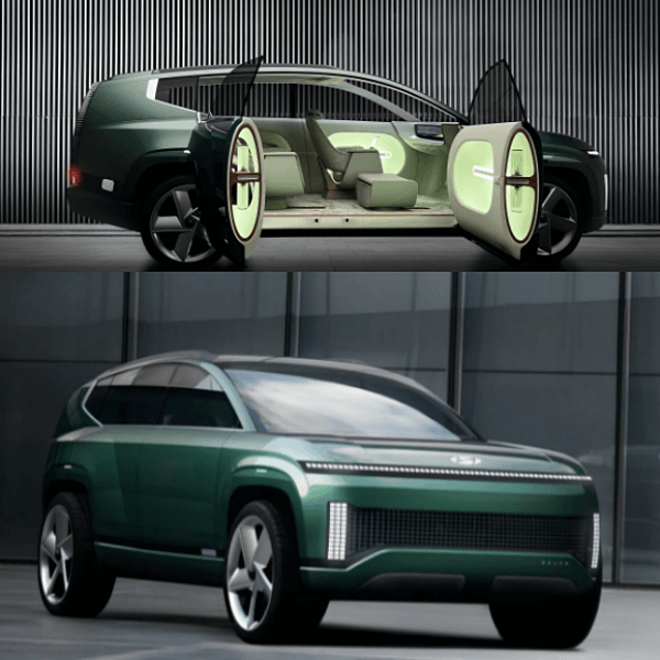 LA 오토쇼에서 현대 자동차 세븐 전기차 대형 SUEV 컨셉카가 등장했습니다.