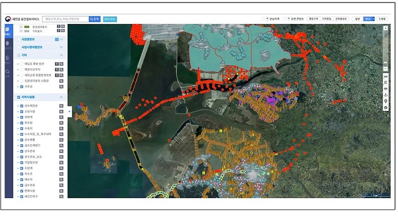 지하 시설물 지반 정보 등 땅속 정보 한번에 볼 수 있는 '지상ㆍ지하 공간정보 시스템'  구축 [새만금개발청]