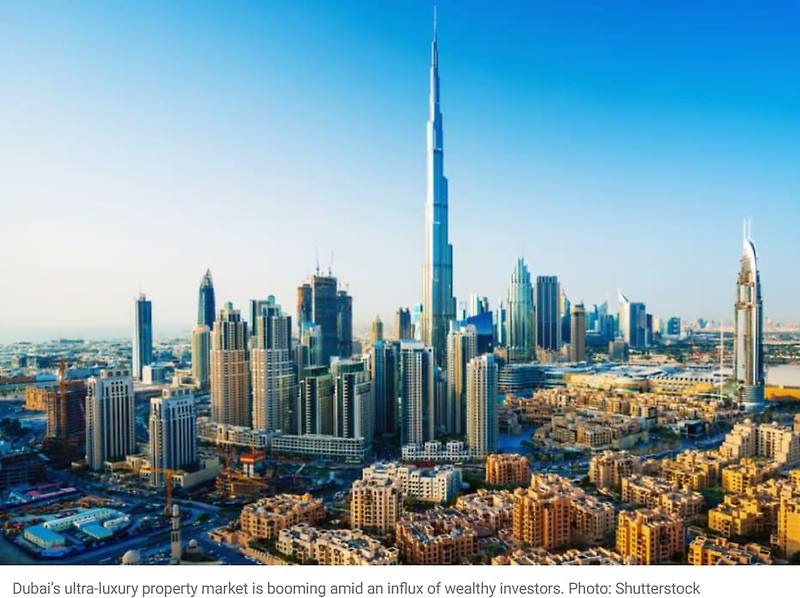 1천만 달러 이상 초호화주택 거래 시장 1위 도시는 VIDEO: Dubai pips Hong Kong as the world’s top city for super luxury homes over US$10 million: Knight Frank