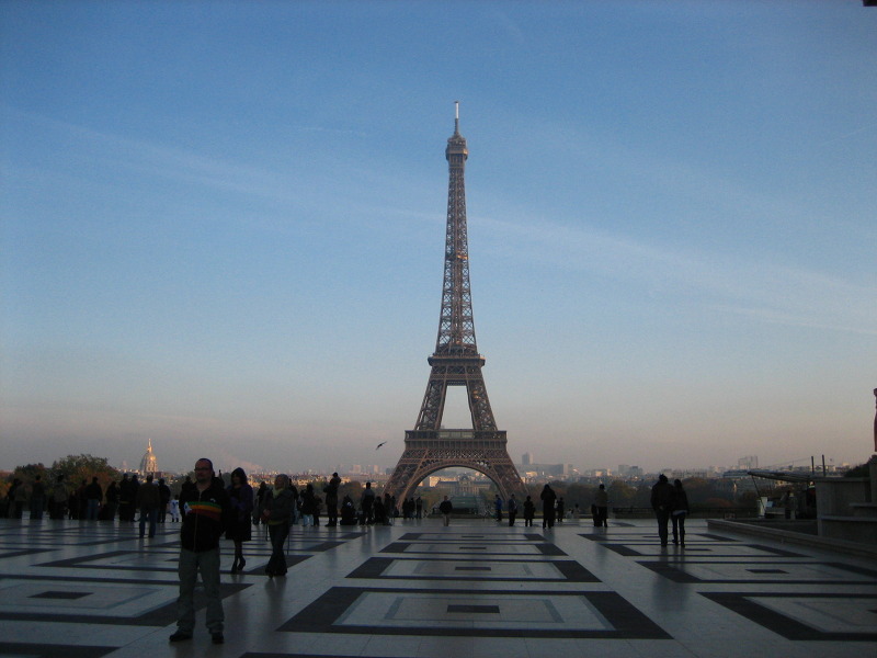 에펠탑을 가장 잘 볼수 있는 샤이오궁
