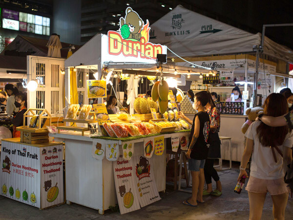 [태국] 쩟페어(조드페어)야시장 방문후기 존맛집탐방 운영요일 및 시간 위치정보 jodd fairs night market