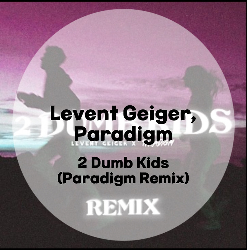: Levent Geiger, Paradigm : 2 Dumb Kids (Paradigm Remix) (가사/듣기/MV)