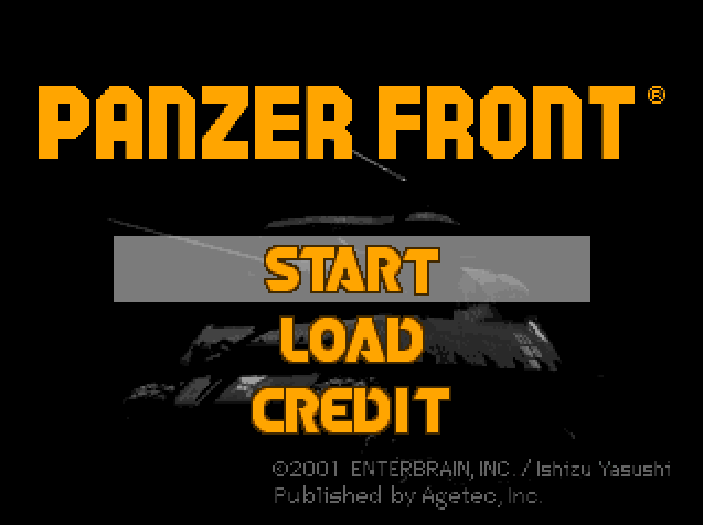 Agetec - 팬저 프론트 북미판 Panzer Front USA (플레이 스테이션 - PS - iso 다운로드)