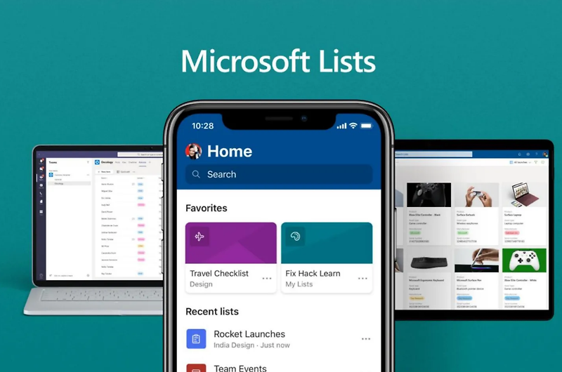 이제 iOS, Android 및 웹 모든 사용자가 Microsoft Lists 사용할 수 있습니다.