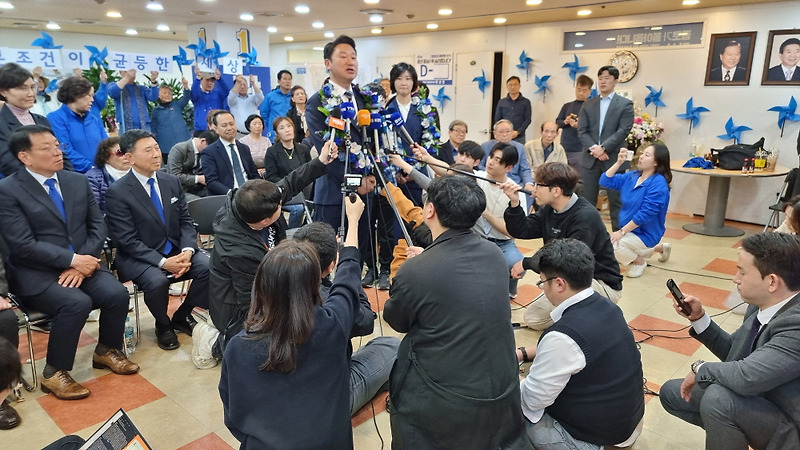 선거당일 총출동하는 영상기자들