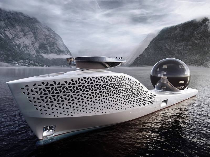 세계 최초 과학 연구 핵추진 슈퍼요트 VIDEO: The World’s First Nuclear-Powered Superyacht