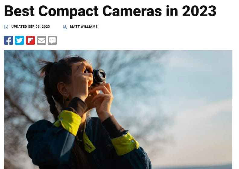 '디카'가 다시 뜨고 있다 ㅣ 2023 최고의 콤팩트 카메라 VIDEO: Best Compact Cameras in 2023