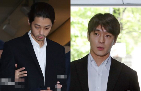 속보 _ 집단 성폭행 정준영 징역 5년 최종훈 2년6개월 확정!!