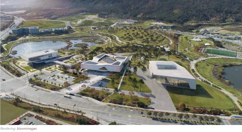 한국 최초 제로 에너지 내포 충남미술관 VIDEO: This Zero-Energy Museum Proposal Will Be One of the First of Its Kind in South Korea