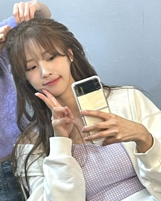 들킨 지 얼마나 됐다고...이미주, 또 걸렸다 
