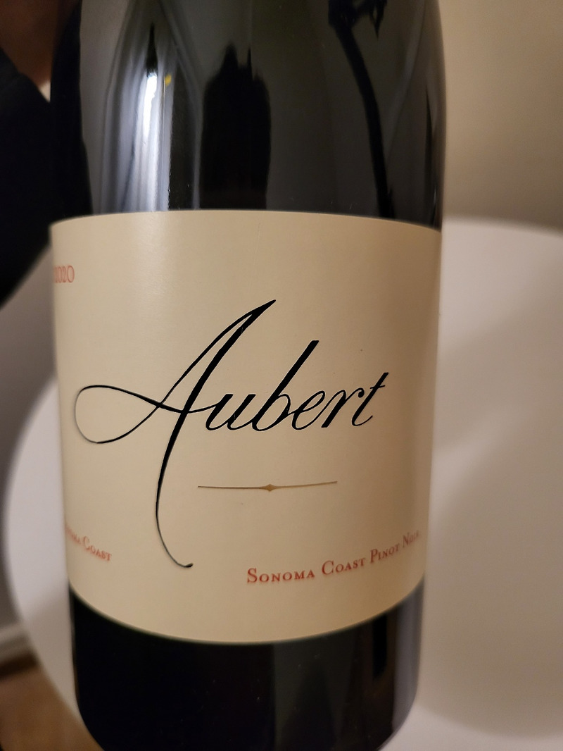 오베르 소노마 코스트 피노누아 2020 (Aubert Sonoma Coast Pinot Noir 2020)