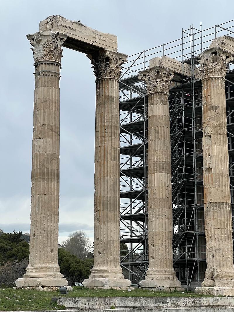 [그리스아테네여행] 제우스 신전(Temple of Olympian Zeus)(통합권입장가능)