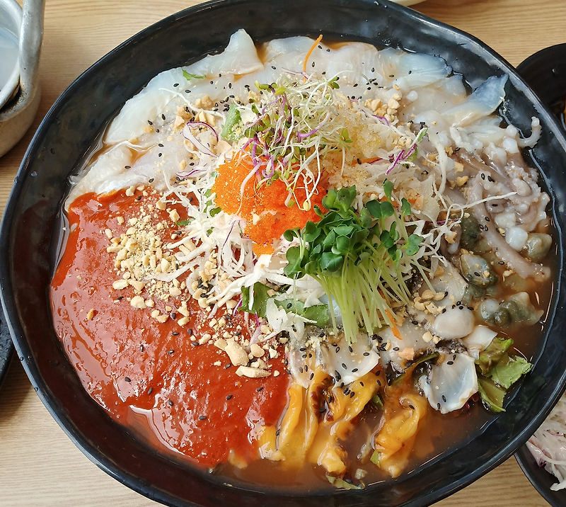 영종도 물회 맛집 선녀바위 회, 조개구이 리뷰!