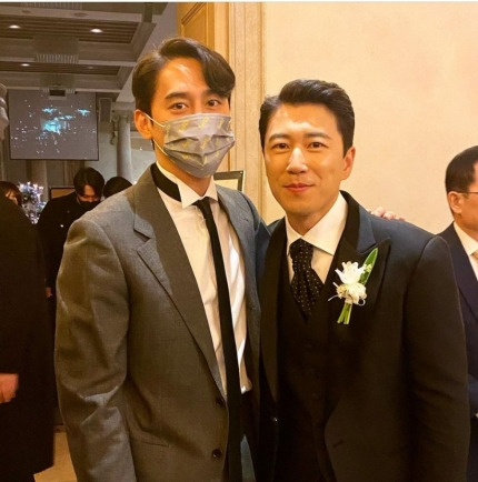 김상혁, 장수원 결혼식 현장 공개! 연예계, 인싸들 다 모였네 [사진]