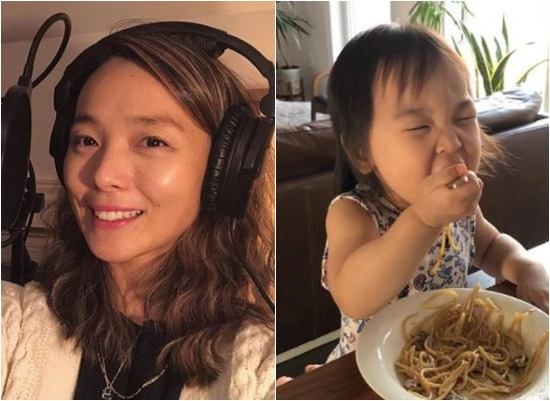 선예 막내딸, 벌써 이렇게 컸다고?...엄마 닮은 깜찍함+먹성에 '깜짝'