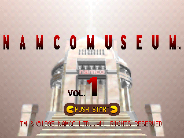 Namco - 남코 뮤지엄 Vol. 1 북미판 Namco Museum Vol. 1 USA (플레이 스테이션 - PS - iso 다운로드)