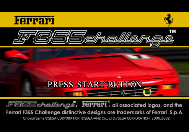 페라리 F355 챌린지 북미판 Ferrari F355 Challenge USA (플레이 스테이션 2 - PS2 - iso 다운로드)