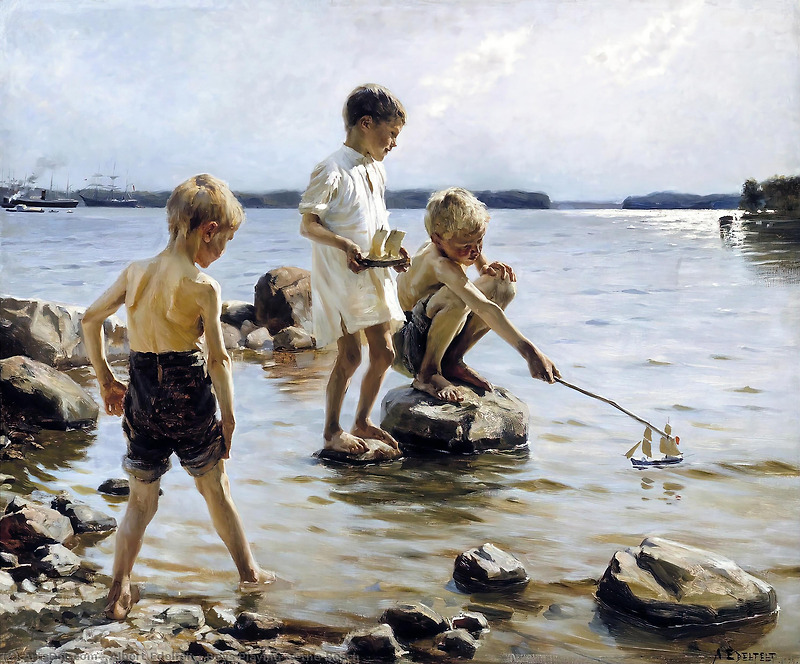 Albert Edelfelt, Finland, Finnish Painter, 1854~1905
