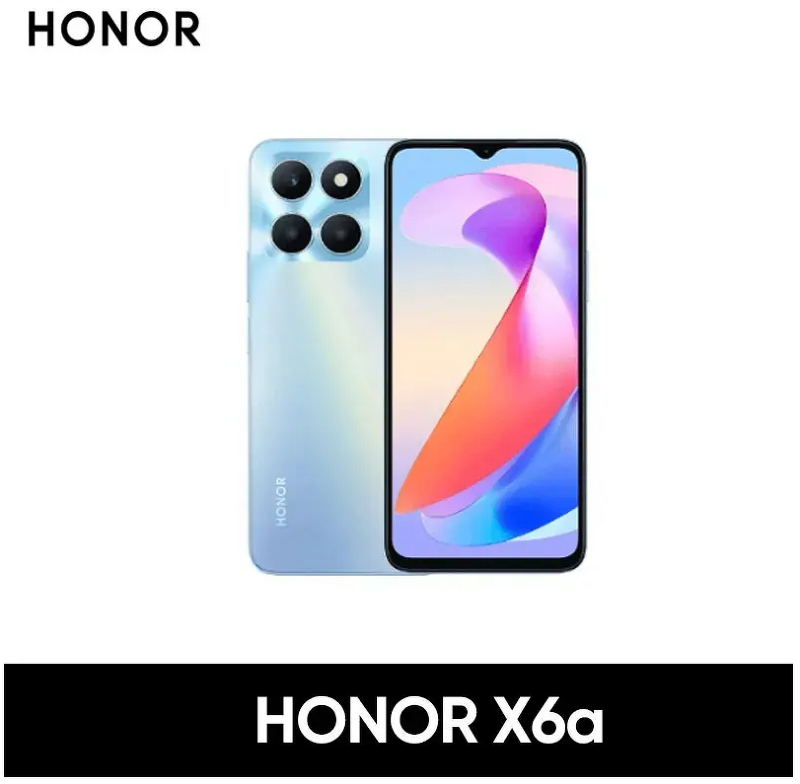 Honor X6a 글로벌 버전 풀 뷰 디스플레이, 5200mAh 배터리, 50MP 트리플 카메라