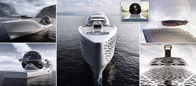 세계 최대 핵추진 과학 탐사선 2025년 진수 VIDEO:Enormous 984-foot-long nuclear-powered exploration vessel the same size as the world's largest cruise ship ..