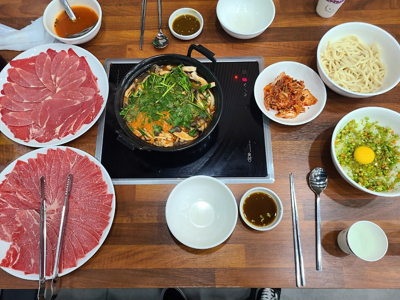 천안 맛집 등촌샤브칼국수 신불당점: 신불당동 맛집