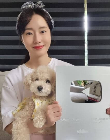 이정현 실버버튼 유튜브 실버버튼