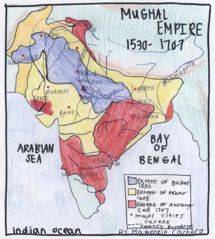 인도의 마지막 왕조 무굴제국 (1526~1857)