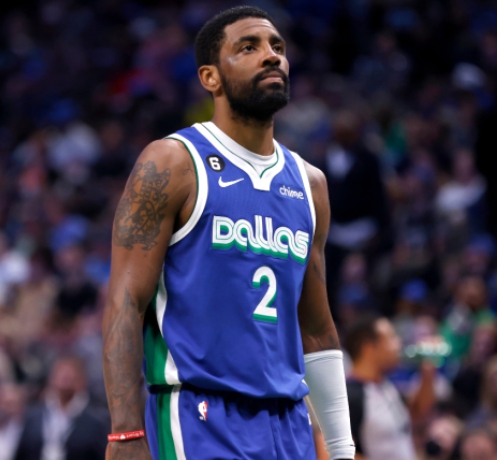 It's an NBA rumor. The Mavericks are looking to re-sign Kyrie Irving and put together a trade package in 10 years or so.