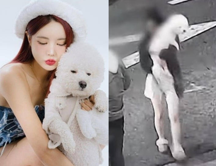 만취 운전을 하다 사망 사고를 내고도 강아지만 끌어안은 채 구호 조치를 제대로 하지 않은 20대 여성이 유명 DJ