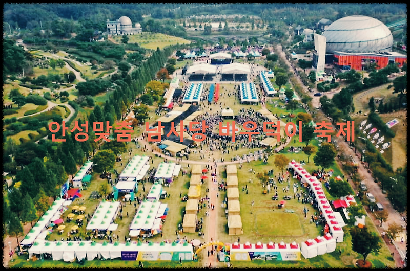 안성맞춤 남사당 바우덕이 축제 : 대한민국을 대표하는 전통문화공연축제