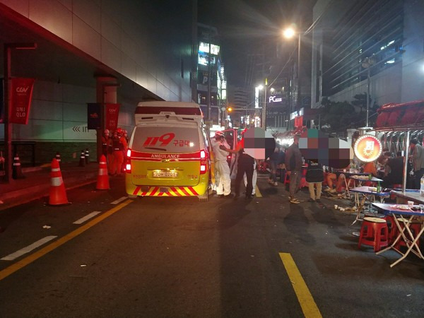 부산 서면 음주운전 동승자 3명 방조죄 구속 포장마차 포차 운전자 가해자 k3 동영상