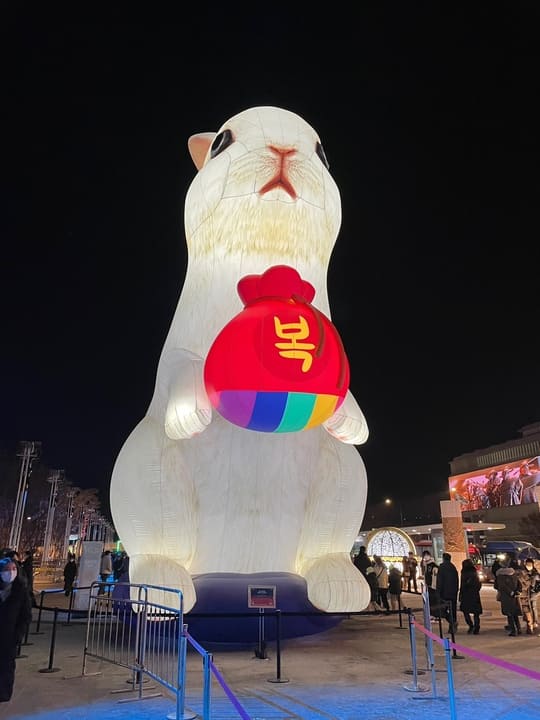 겨울에 즐기는 2022 서울 빛초롱 축제 후기