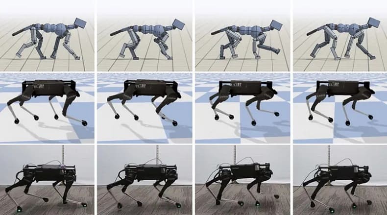 구글 AI는 어떻게 로봇에게 개의 움직임을 가르치나 ㅣ  가공할 사람의 뇌파로 통제하는 로봇 개 Google’s AI teaches robots how to move by watching dogs ㅣ Brain waves control robot dog's moves