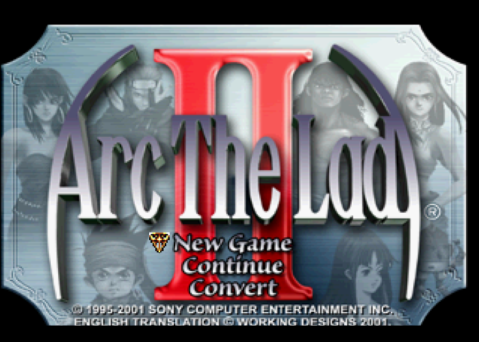 Working Designs - 아크 더 래드 컬렉션 아크 더 래드 2 북미판 Arc the Lad Collection Arc the Lad II USA (플레이 스테이션 - PS - iso 다운로드)