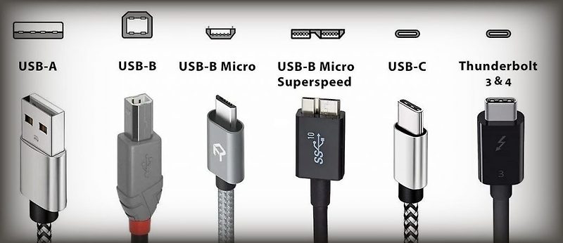 USB A타입과 USB C타입의 차이점