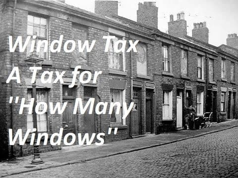 [세금의 흑역사] 앞으로 우리에게 필요한 조세 방향이 무엇일지 생각해 하는 글(Feat. 창문세) VIDEO: Window Tax - A Tax for ''How Many Windows''