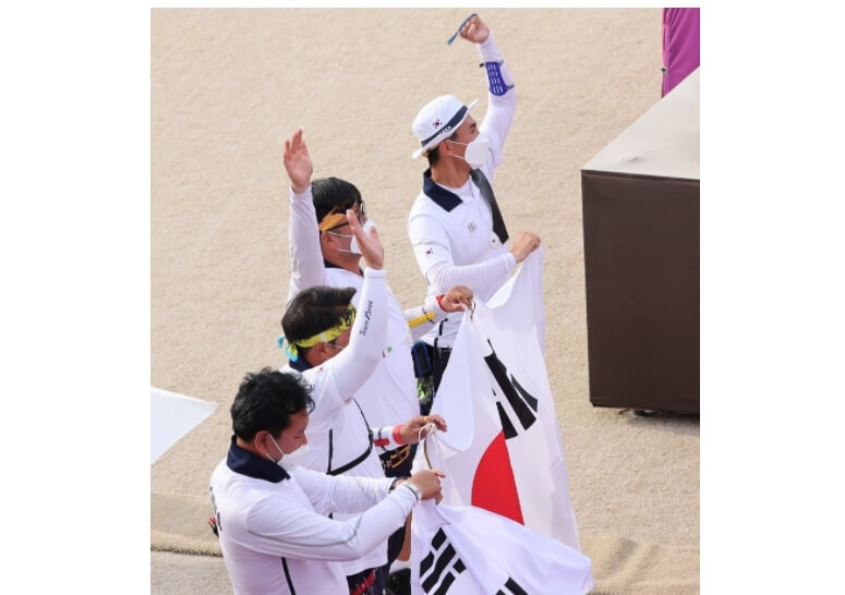 [2020 Tokyo Olympic]  남자 양궁 단체전 2연패...전 종목 석권에 한 걸음 더