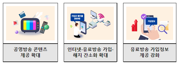 국민과 동행하는 자유롭고 행복한 디지털·미디어 세상