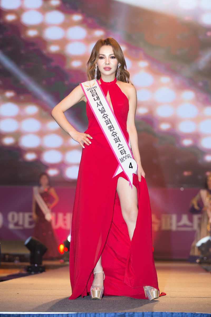 우즈베키스탄 미녀 모델 엘리, '2020 인터내셔널 슈퍼퀸'