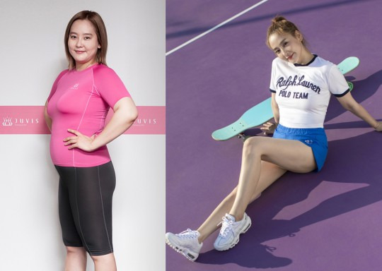 다나, 27kg 다이어트 성공! 공백기에도 유지한 몸매 '깜짝' [사진]