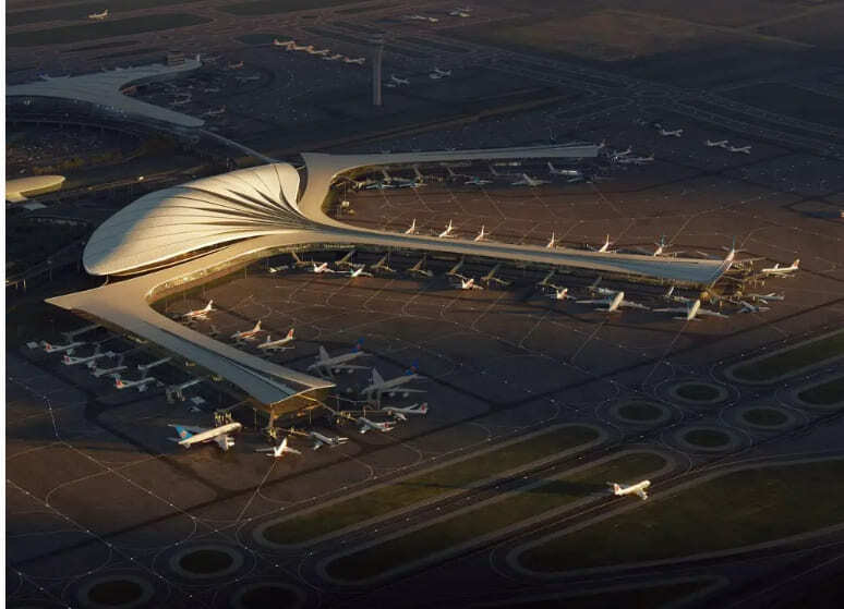 MAD Architects - 중국 창춘 공항 제3터미널 디자인 Changchun Airport Terminal 3, China