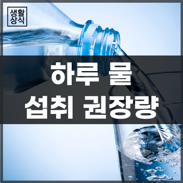 하루 물 섭취 권장량 (섭취량), 물을 많이 마시면 좋을까?