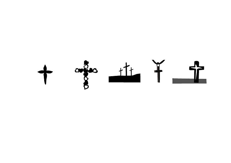 디자인/디자인 일러스트 Adobe Illustrator  십자가 의미 및 이미지  AI